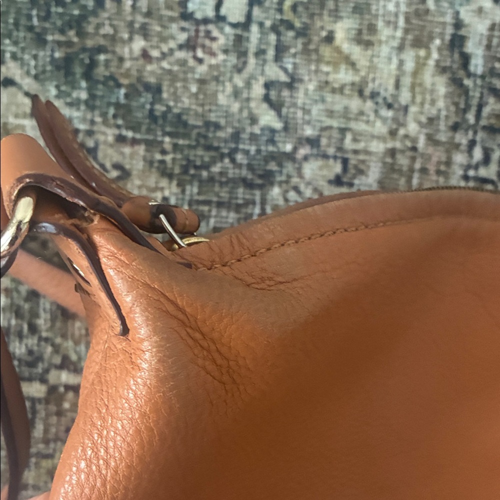 Kate Spade Leather Tan/Brown/Camel Crossbody Bag - Picture 13 of 15